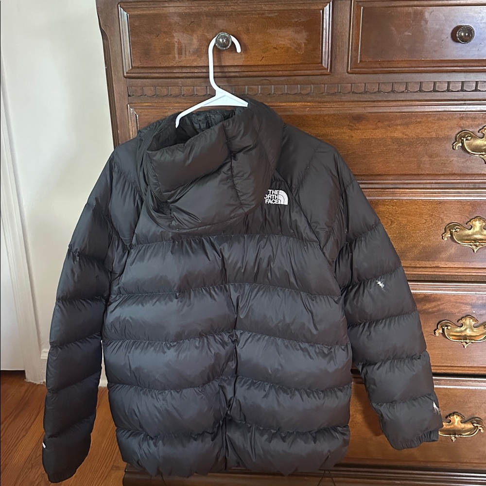 The North Face Black Hooded Down Puffer Jacket - Picture 5 of 5